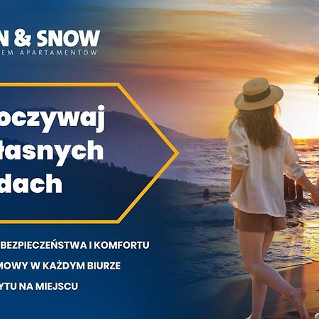 Apartamenty Sun & Snow Lesne Zacisze Swinemünde Exterior foto